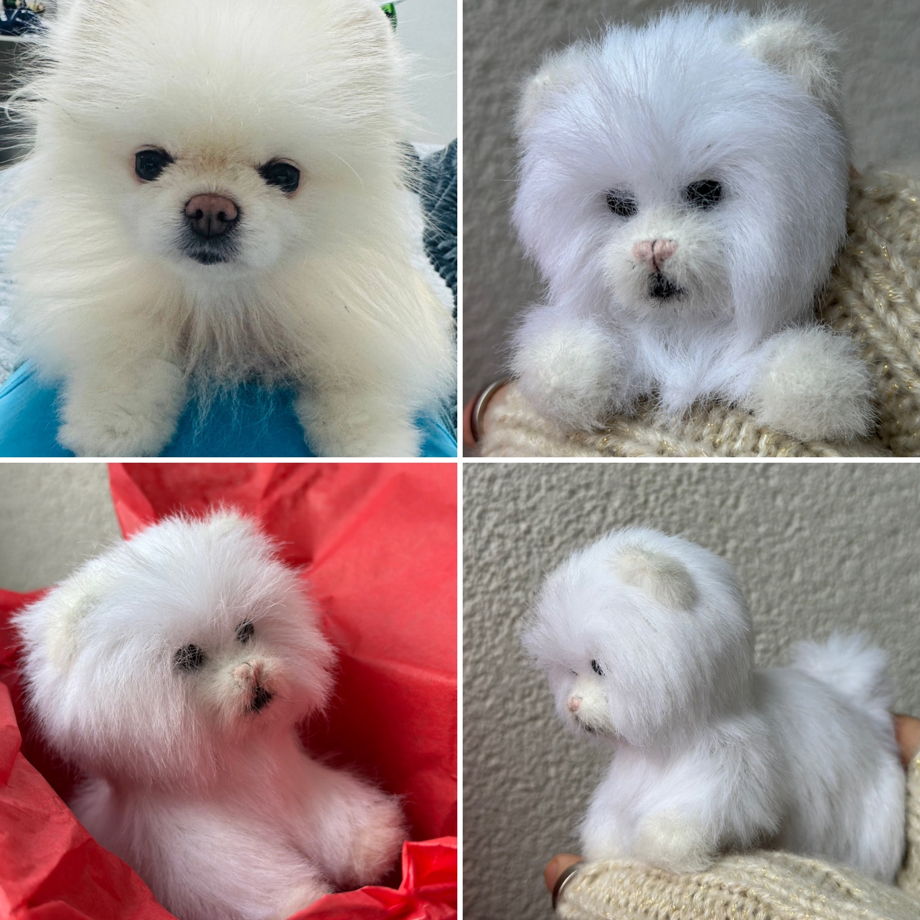 Реалистичная собачка по фото питомца