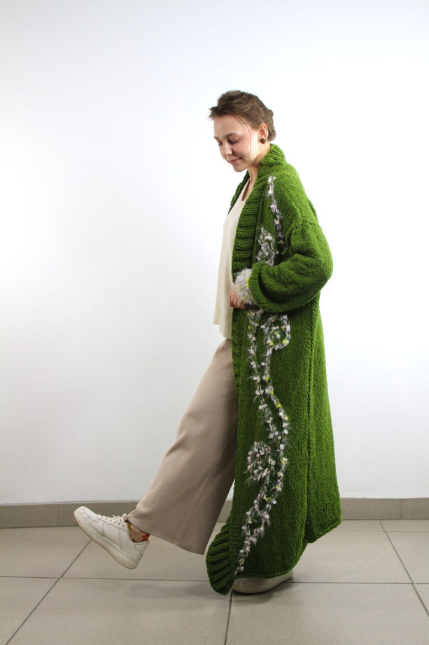 Вязаный Кардиган "Пять подмотов"