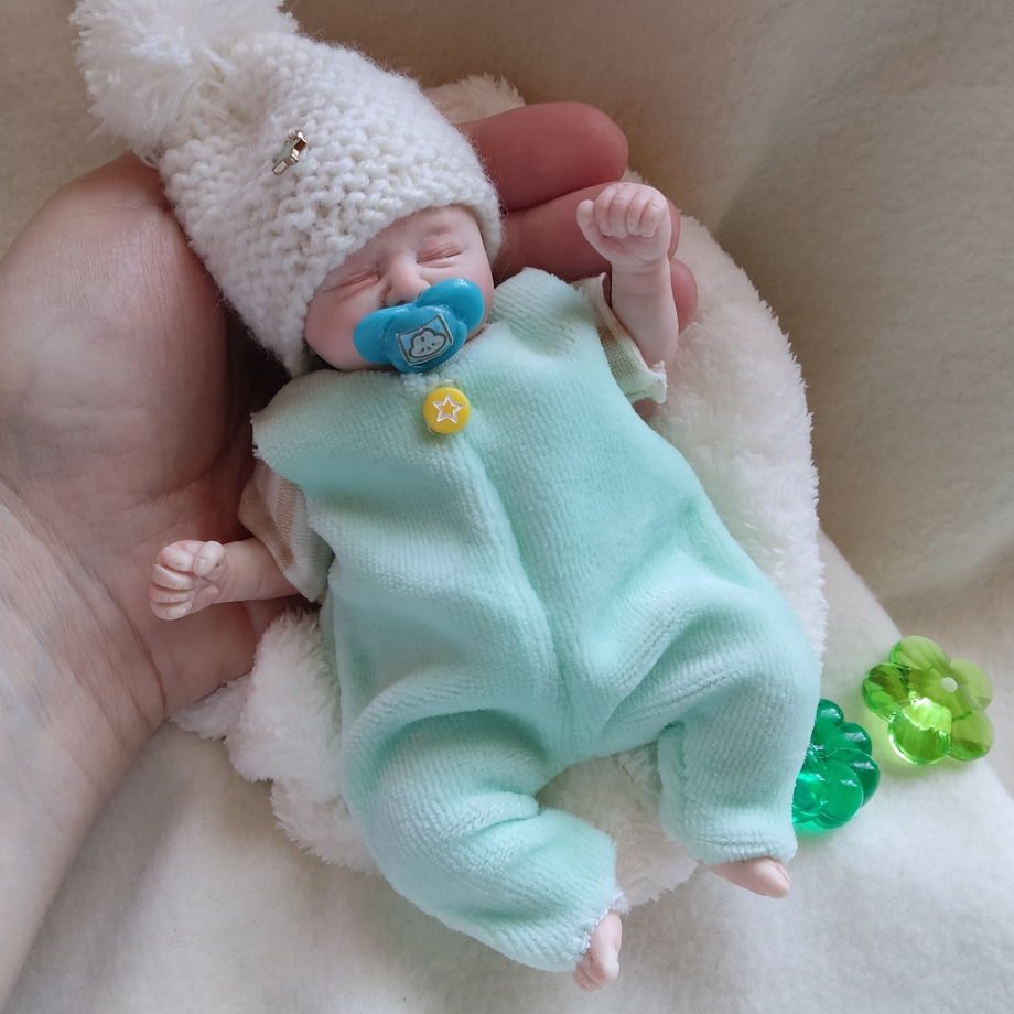 Куклы Reborn: кукла младенец ручной работы мини реборн 14 см