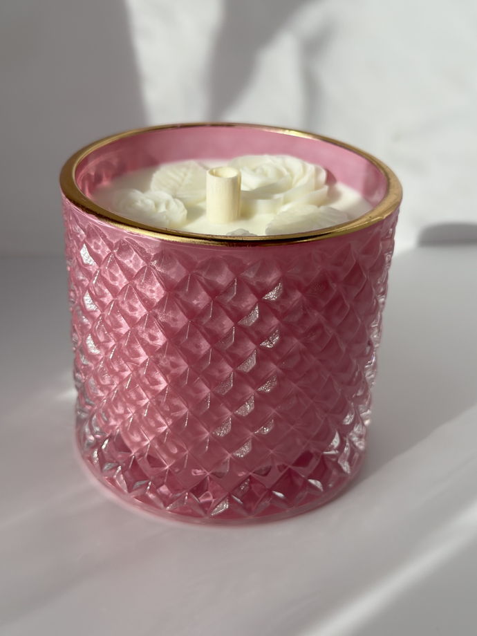 Ароматическая свеча «Богемская роза»