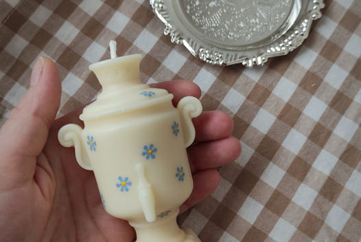 Свеча интерьерная Самовар