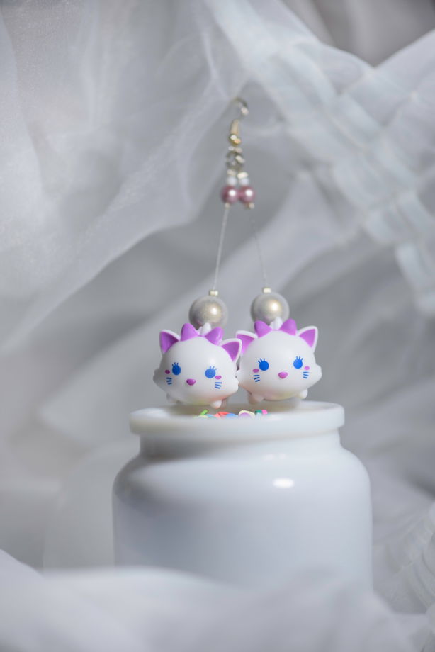 Серьги: Утки / Hello Kitty