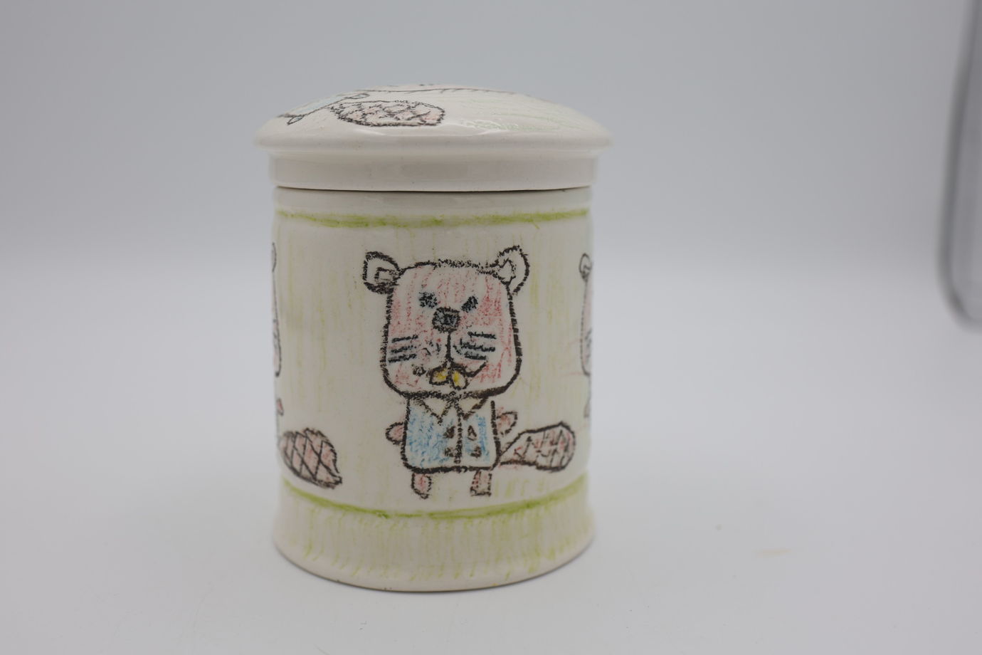 Волшебная баночка с бобрами