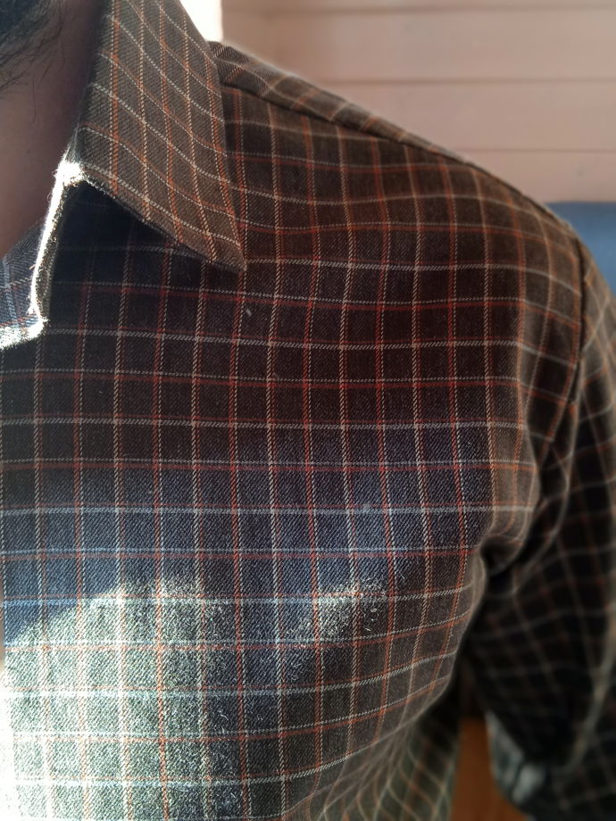 Мужская рубашка из Итальянской рубашечной ткани