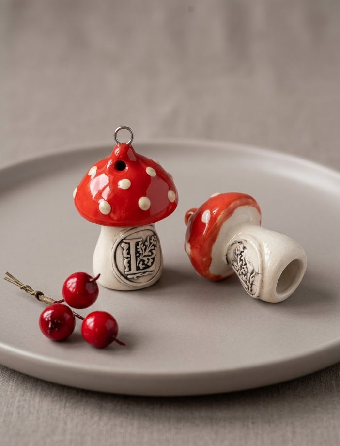 Грипп фарфора ручной работой