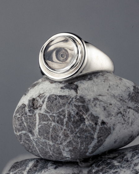 Серебряное кольцо Third Eye