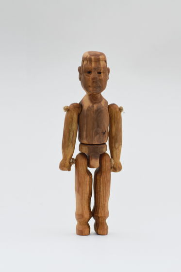 Деревянная интерьерная кукла Мужичок