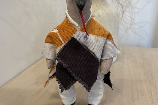 Игрушка ручной работы "Муравьед тамандуа Антуриум Андре"