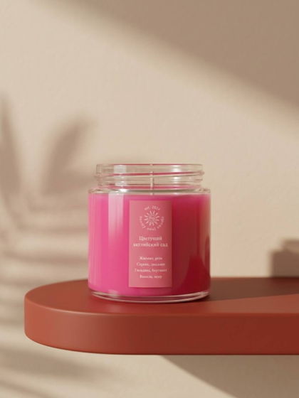 Ароматическая свеча SunnySoul Candle - Цветущий английский сад