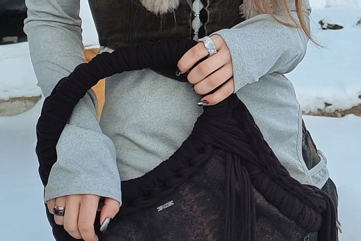 Сумка в стиле y2k