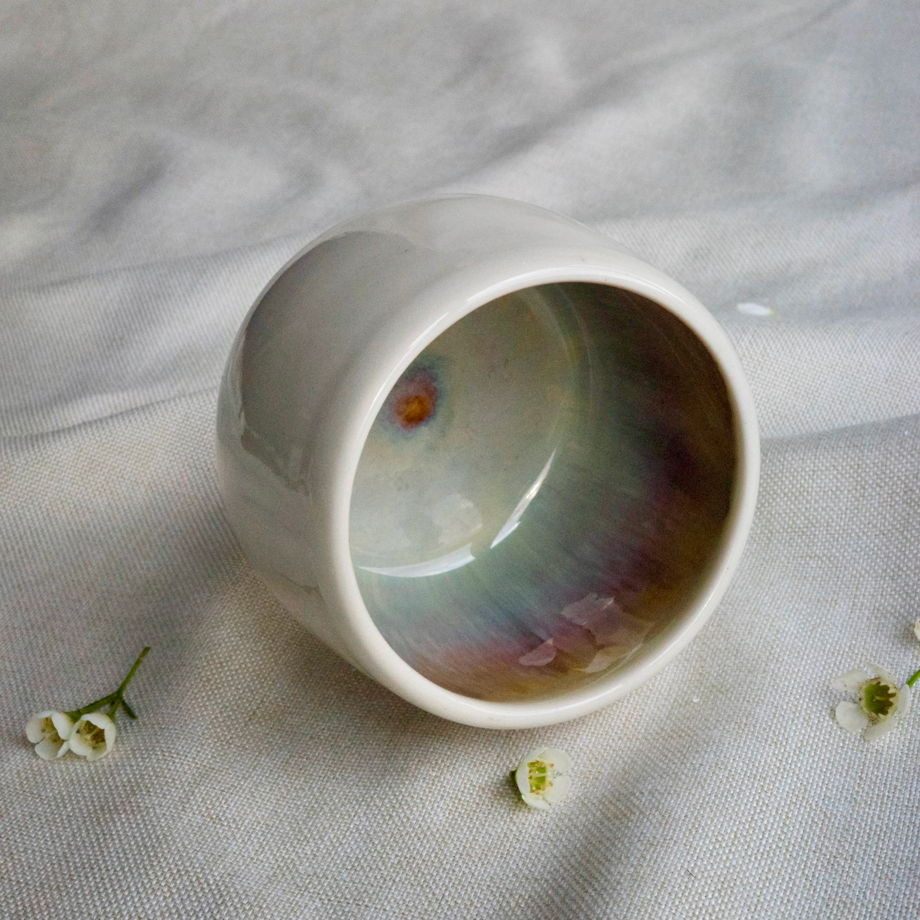 Чашка "Инжир" ручной работы без ручки, 150 мл