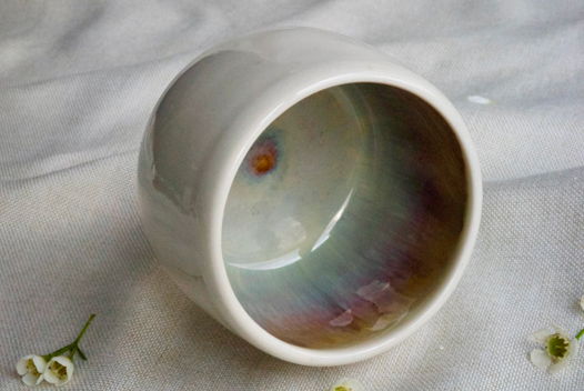 Чашка "Инжир" ручной работы без ручки, 150 мл