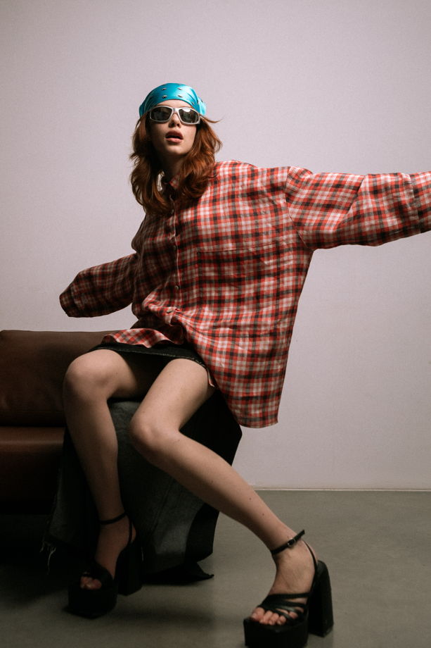 Легкая рубашка изо льна