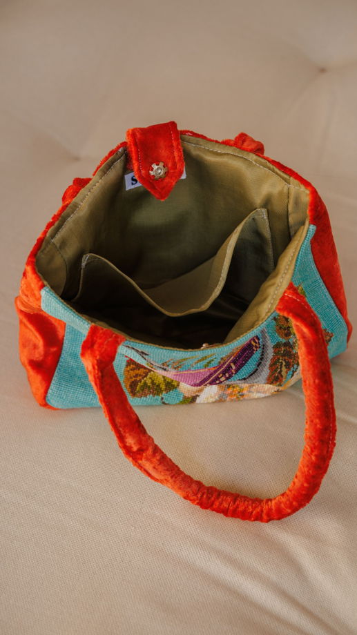 Сумка с Книгой и Розами/Book and Roses Bag