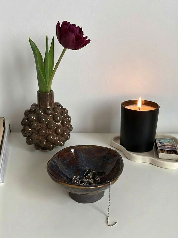 Ваза керамическая для кензана или хранения украшений