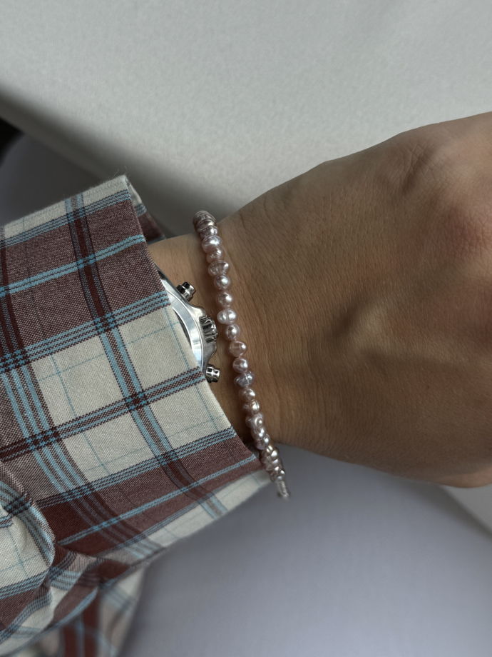 Браслет из натурального жемчуга