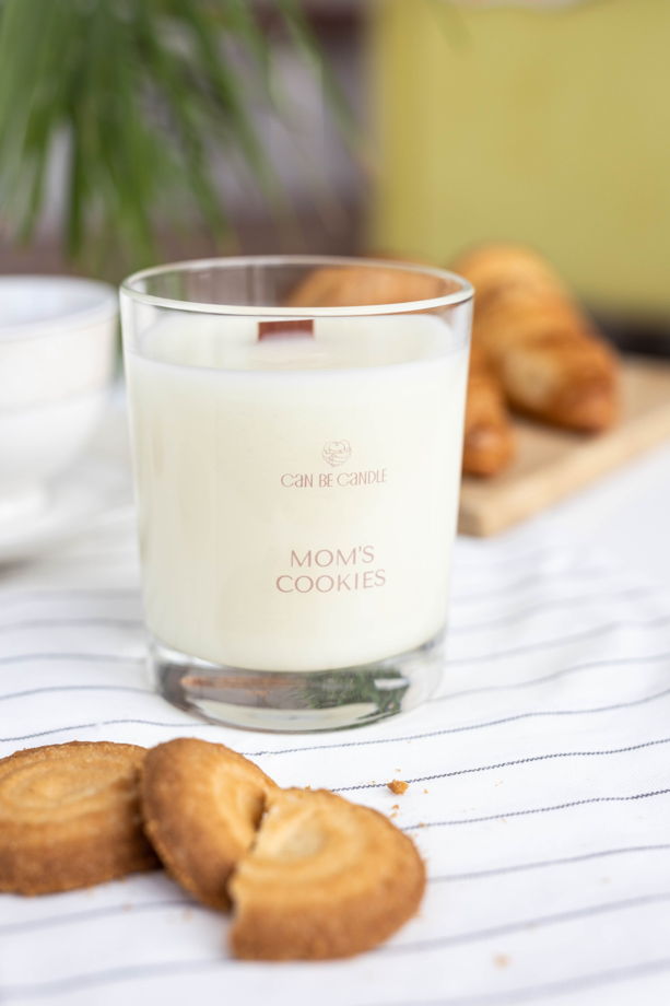Ароматическая свеча из кокосового воска "Mom's cookies", 250мл