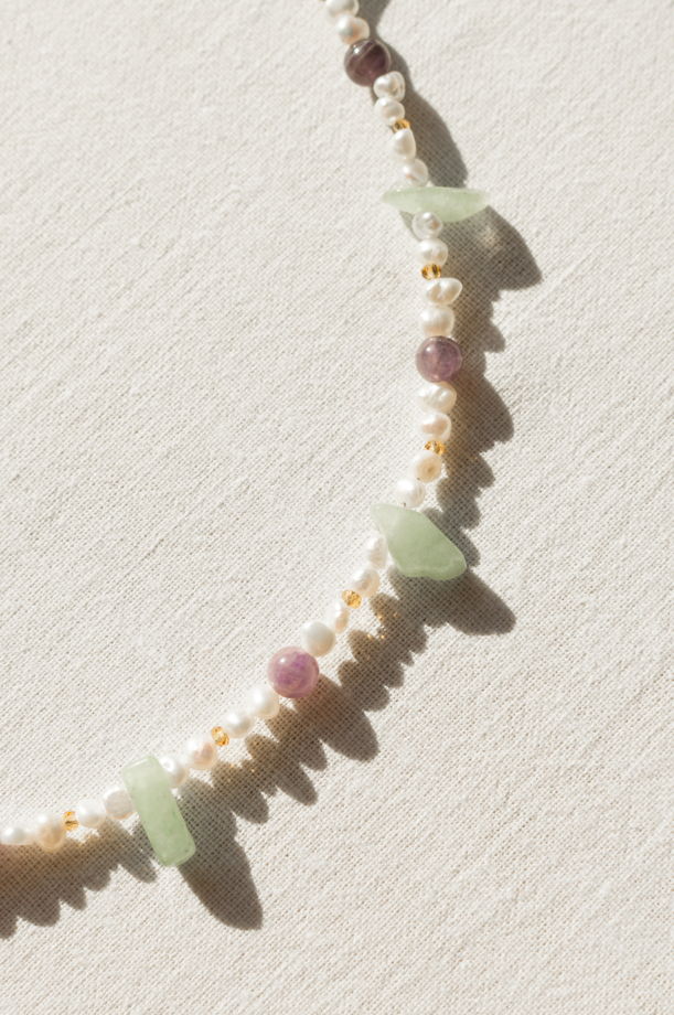 Ожерелье из жемчуга "Нефрит"