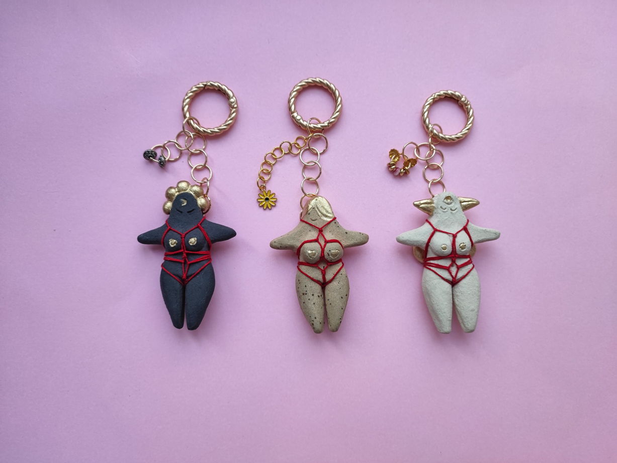 Керамические брелоки ШИБАРИ в ассортименте