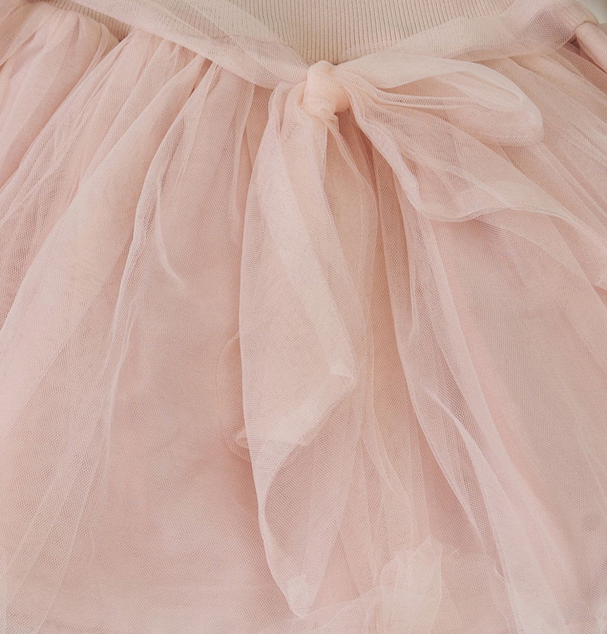 Платье маленькой принцессы "Балерина", розовое
