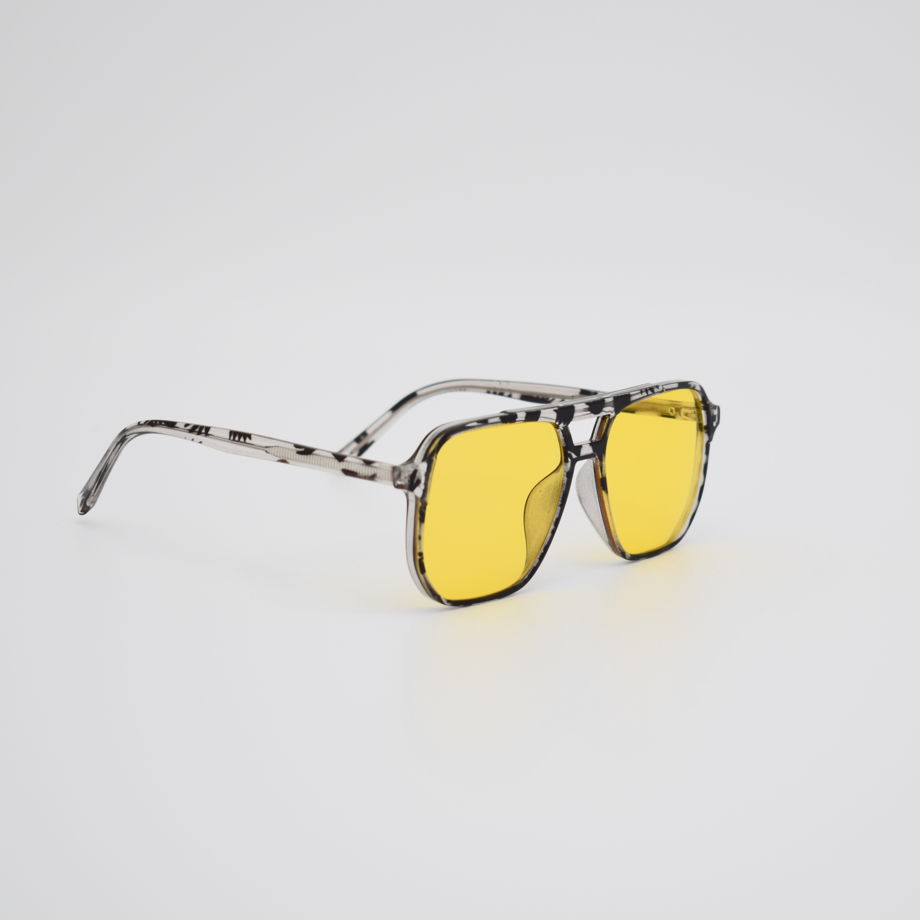 Солнцезащитные очки YURA | Анти-фары - Желтые | Двухстороннее антибликовое покрытие | Поляризация