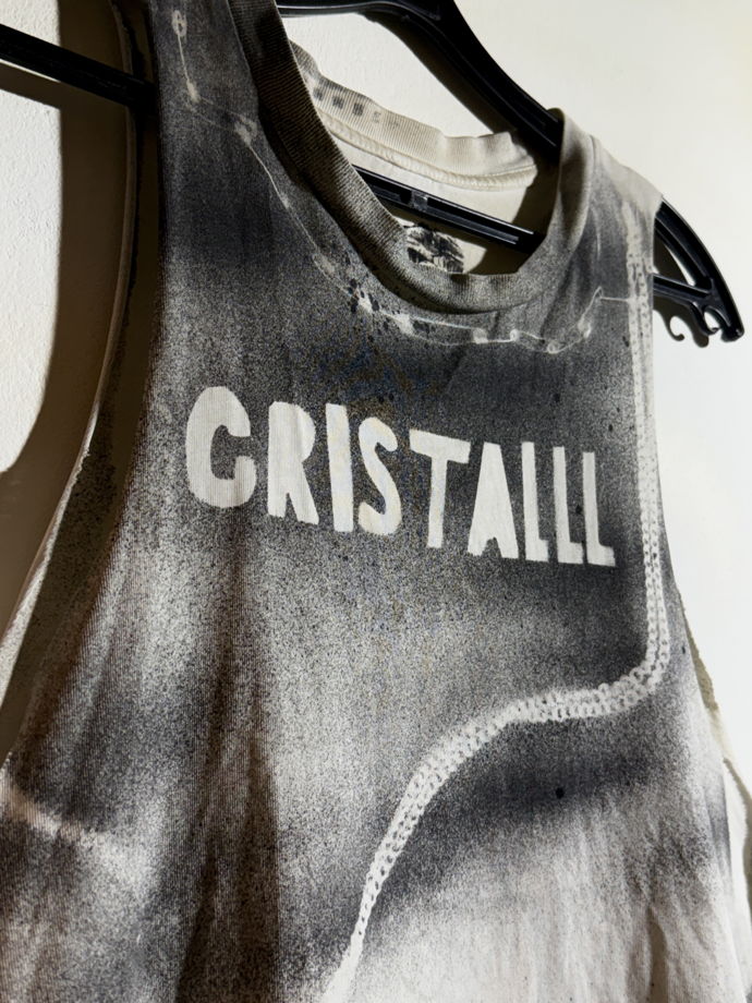Sleeveless T-shirt Cristalll | Майка Кристаллл