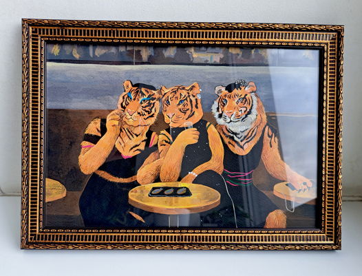 Слизерин - тигрицы в баре