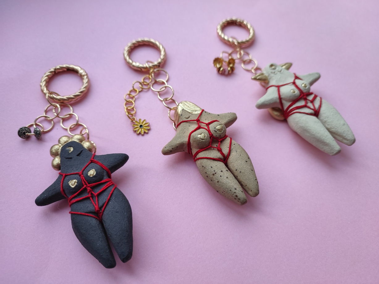 Керамические брелоки ШИБАРИ в ассортименте