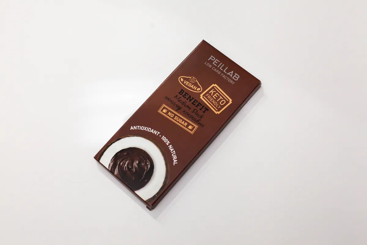 PEILLAB Medium Dark Горький шоколад кокосовый 64% какао