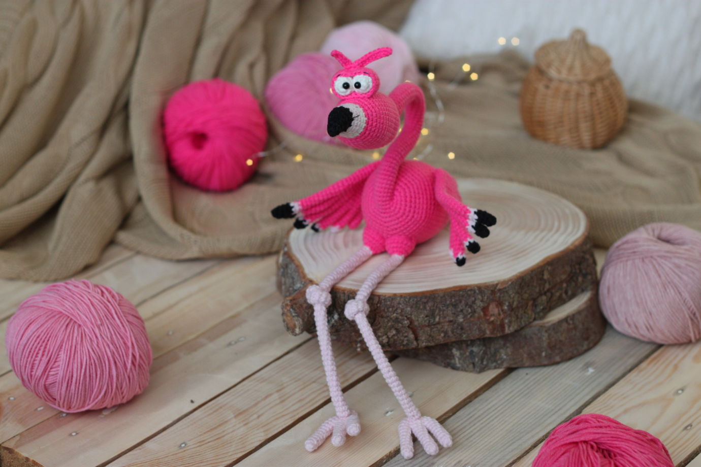 Детская игрушка "Фламингo Игoрь"