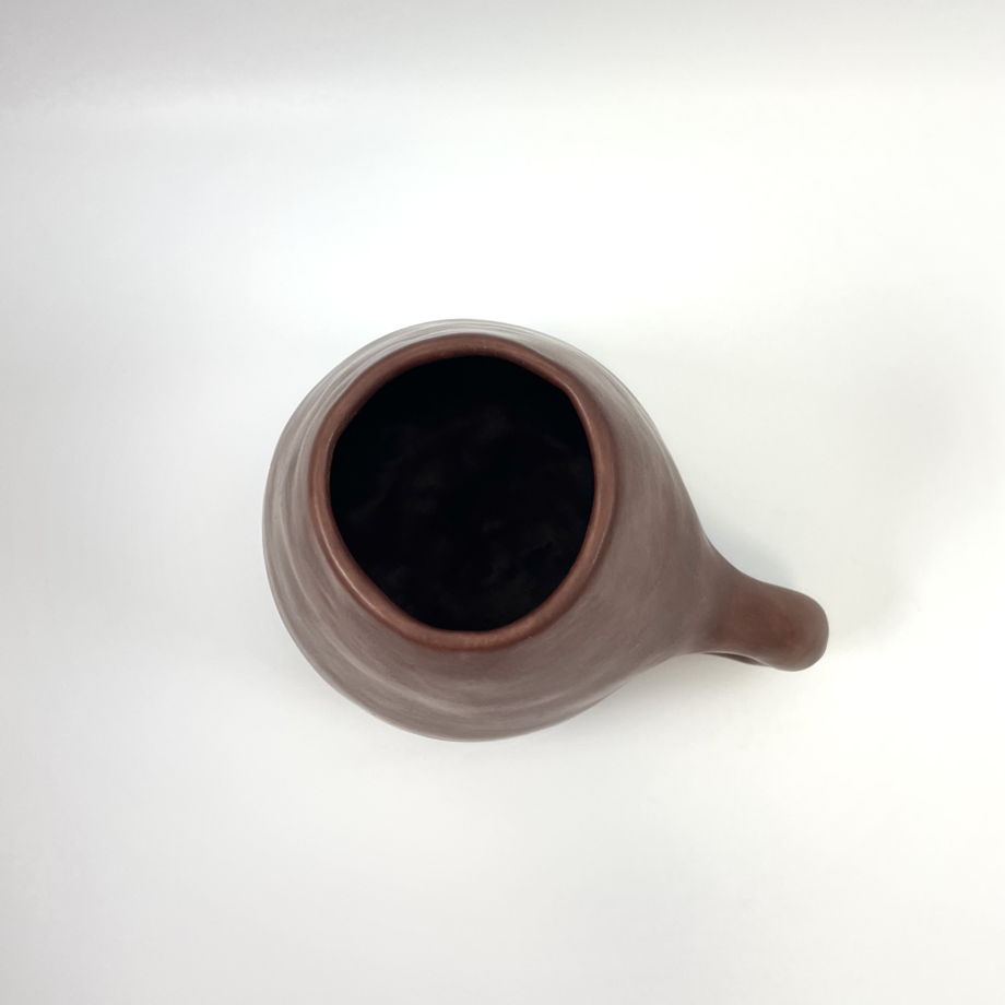 Керамическая ваза BROWN DARK