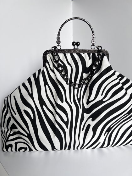 Большая сумка Diva Zebra