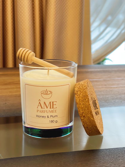 Ароматическая свеча "Honey & Plum"