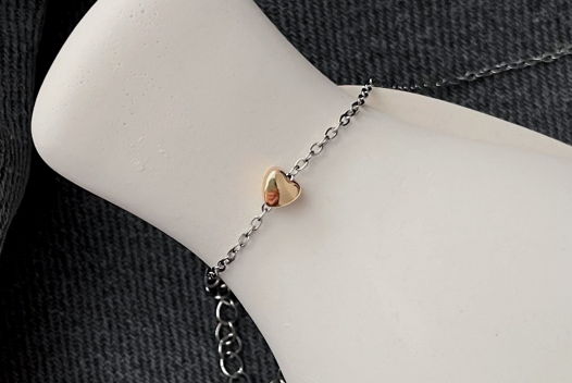 Браслет Золотое сердце