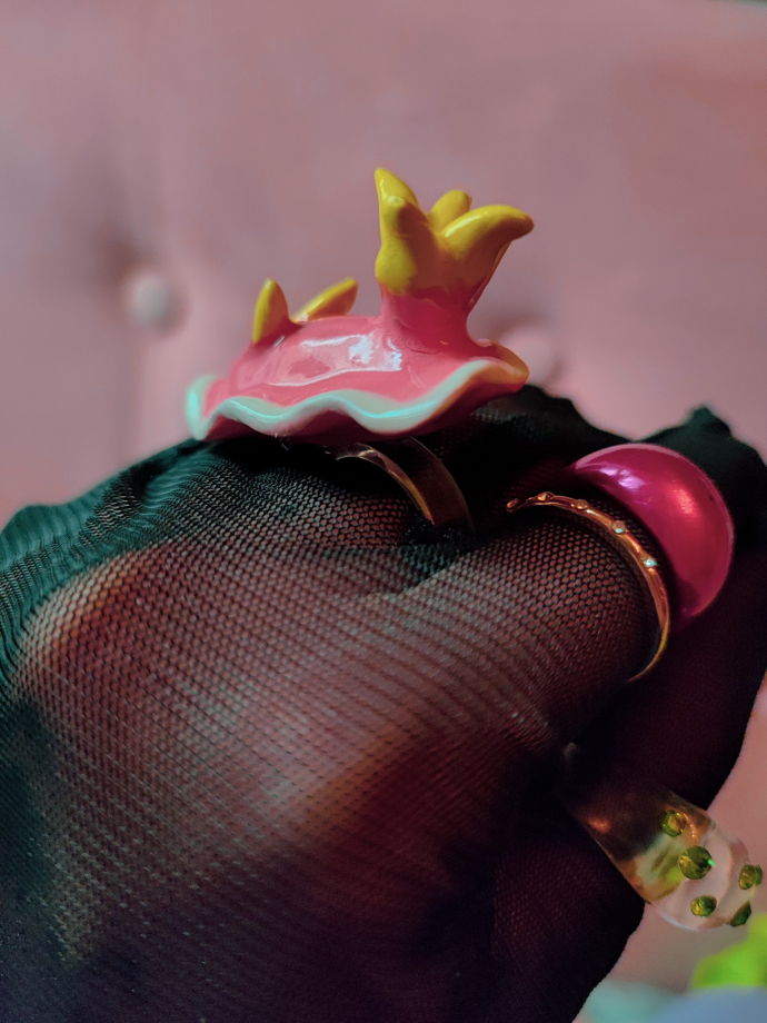 Керамические фигурки для украшений Морские слизни в ассортименте