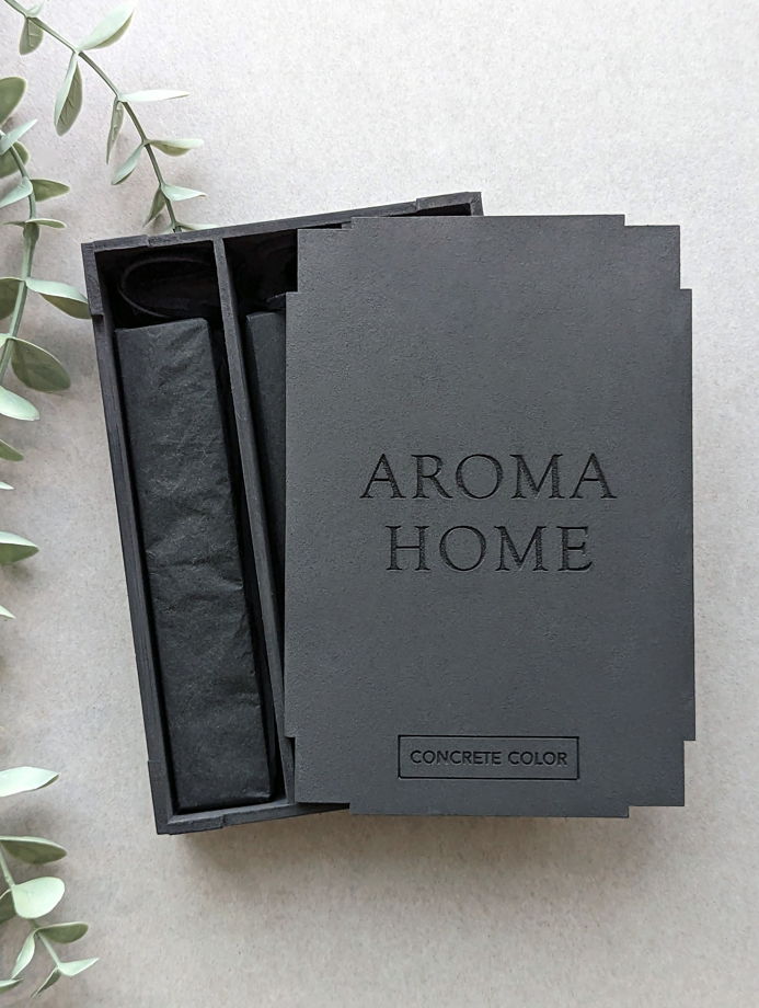 Сет арома - саше из бетона AROMA HOME в дизайнерской упаковке