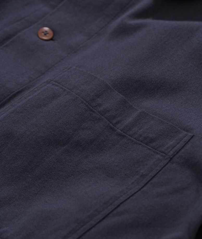 Рубашка мужская Twill Fabric Shirt - Dark Blue