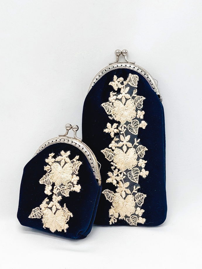 Женский кошелек велюр