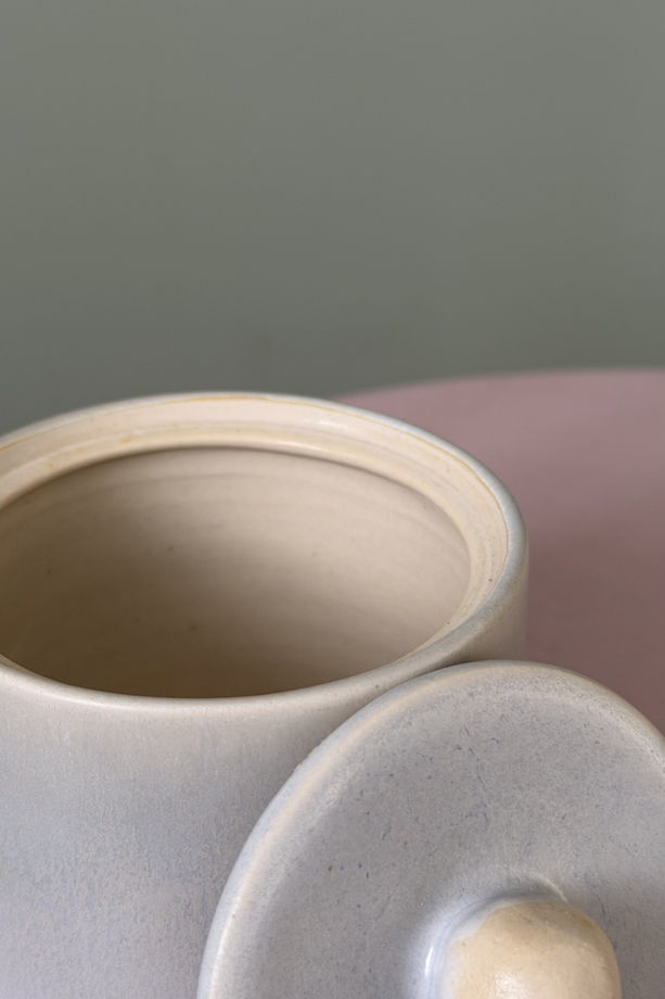 Банка керамическая ручной работы "Дыхание"