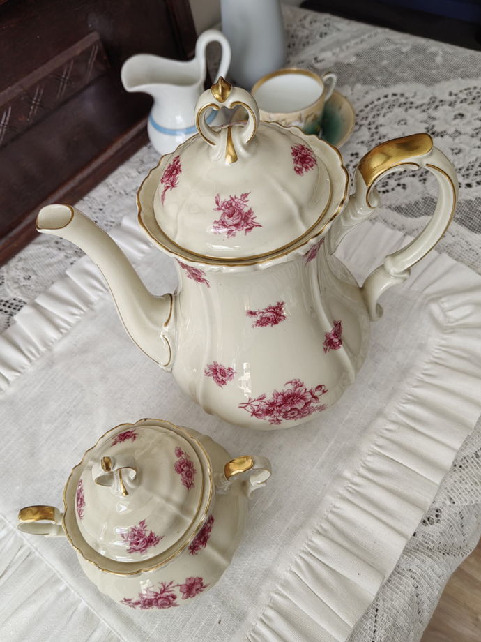 Чайник и сахарница Edelstein Bavaria Maria-Theresia, Бавария (Германия), 1950-е гг