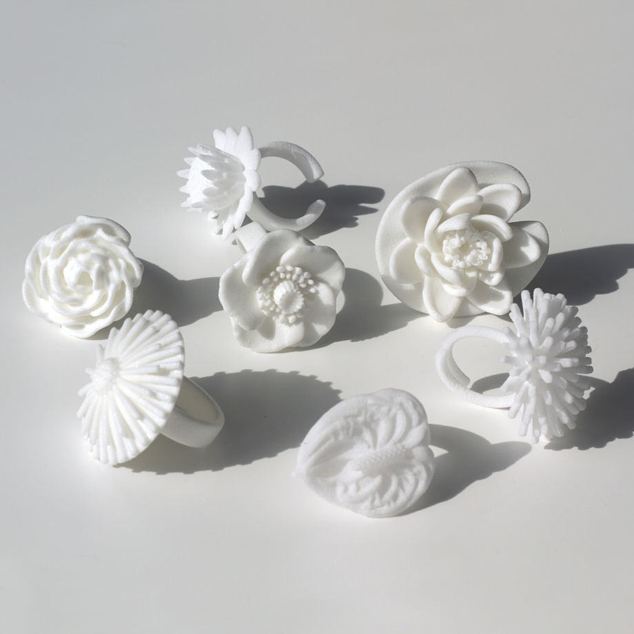 3D-печатное кольцо «Антуриум»