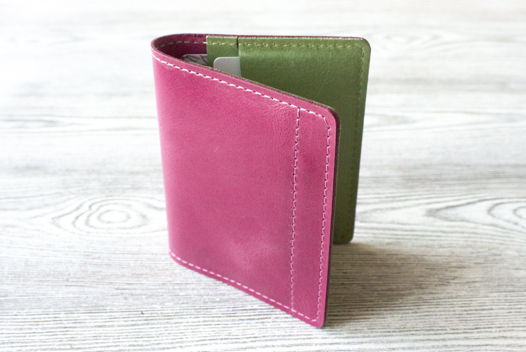 Кардхолдер из натуральной кожи