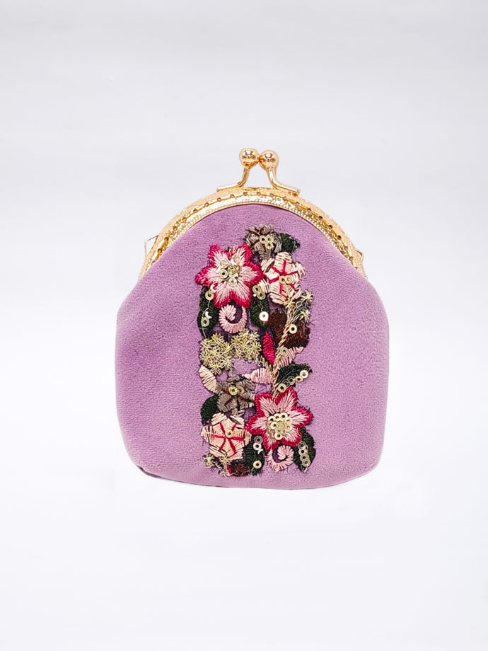 Женский кошелек велюр