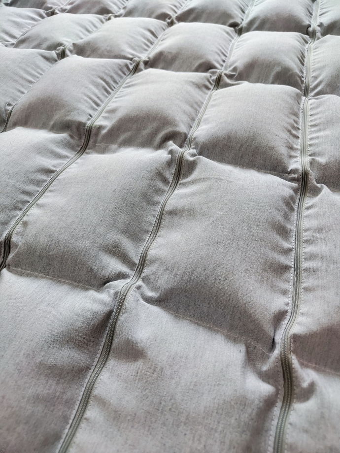 Одеяло утяжеленное гречневое 140*200 см 10 кг