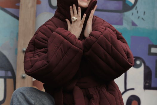 Зимняя куртка короткая универсального размера