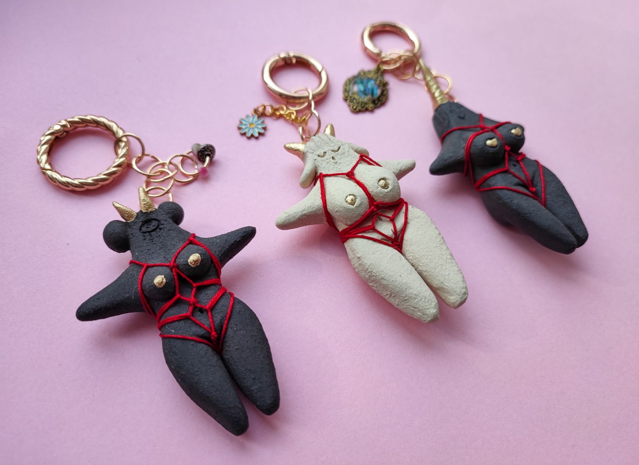 Керамические брелоки ШИБАРИ в ассортименте