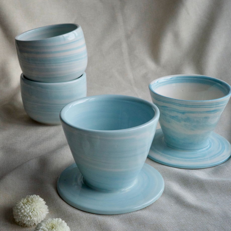 Воронка V60 для пуровера "Нерияги" + кофе от Maybe Tokyo, ручная работа