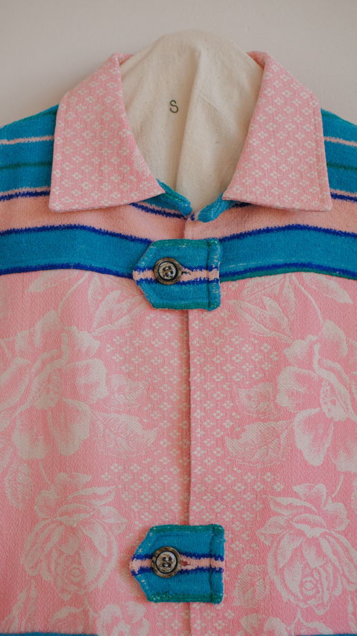 Пиджак Розовый в Полоску/Striped and Pink Jacket