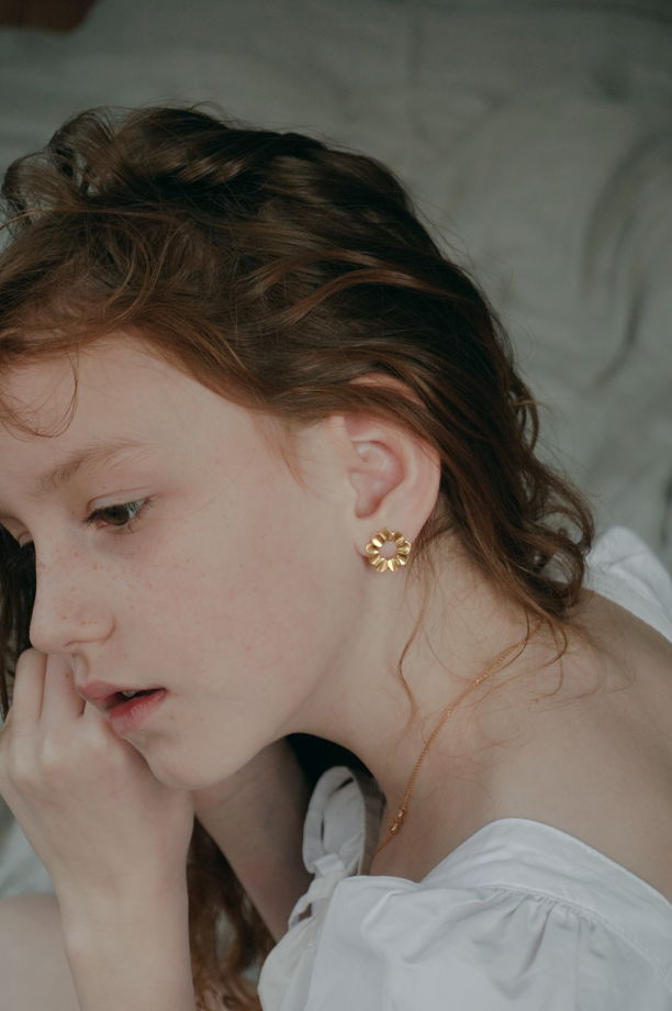 Серьги из серии «цветочные кораллы»