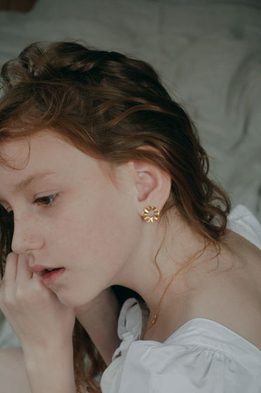 Серьги из серии «цветочные кораллы»